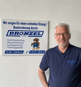 Jörg Ricken; Über 30 Jahre Berufserfahrung in der Wasserschadensanierung.