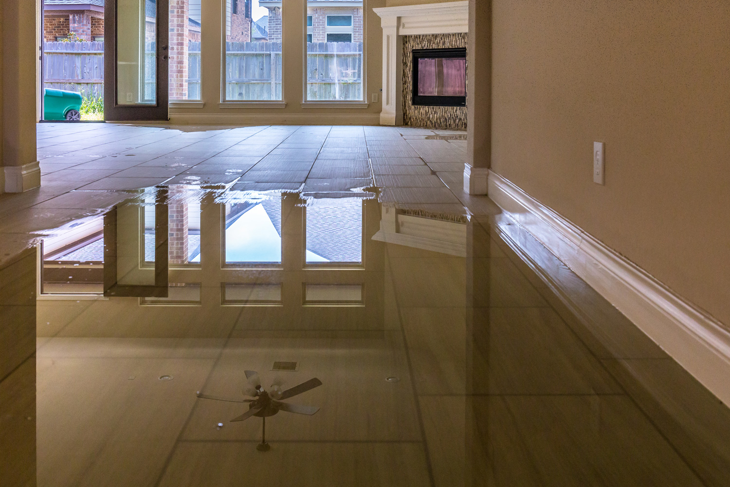 Wasserschaden in Wohnung